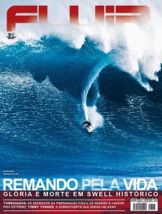 Dorian gets cover of Brasil's - Fluir surfing magazine