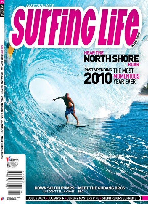 Australian Surfing Life -magazine cover-Shane Dorian