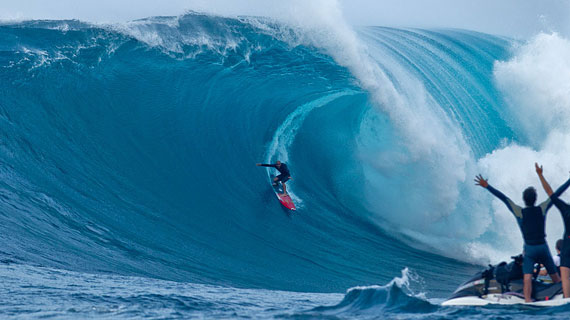 Huge October Jaws - Shane Dorian