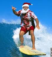 surfing-santa