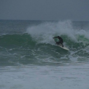 Pat Kinnane putting his new JC Hawaii surfboard to the test, looks like it passed the shred test, yewwww!!!!