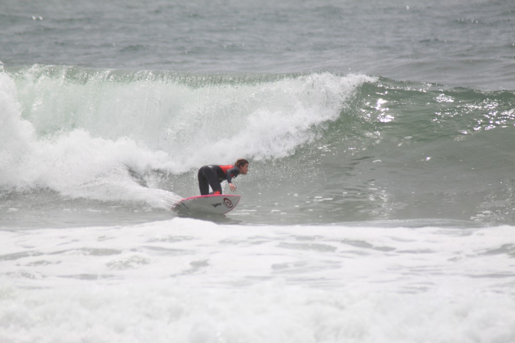 IMG_7868 Maria on a beautiful left at Lowers!
